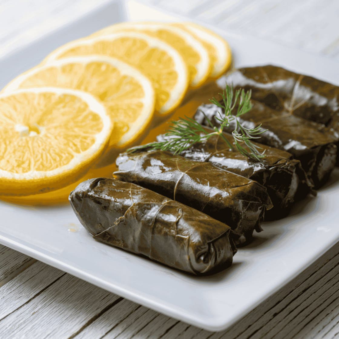 Greek Stuffed Grape Leaves