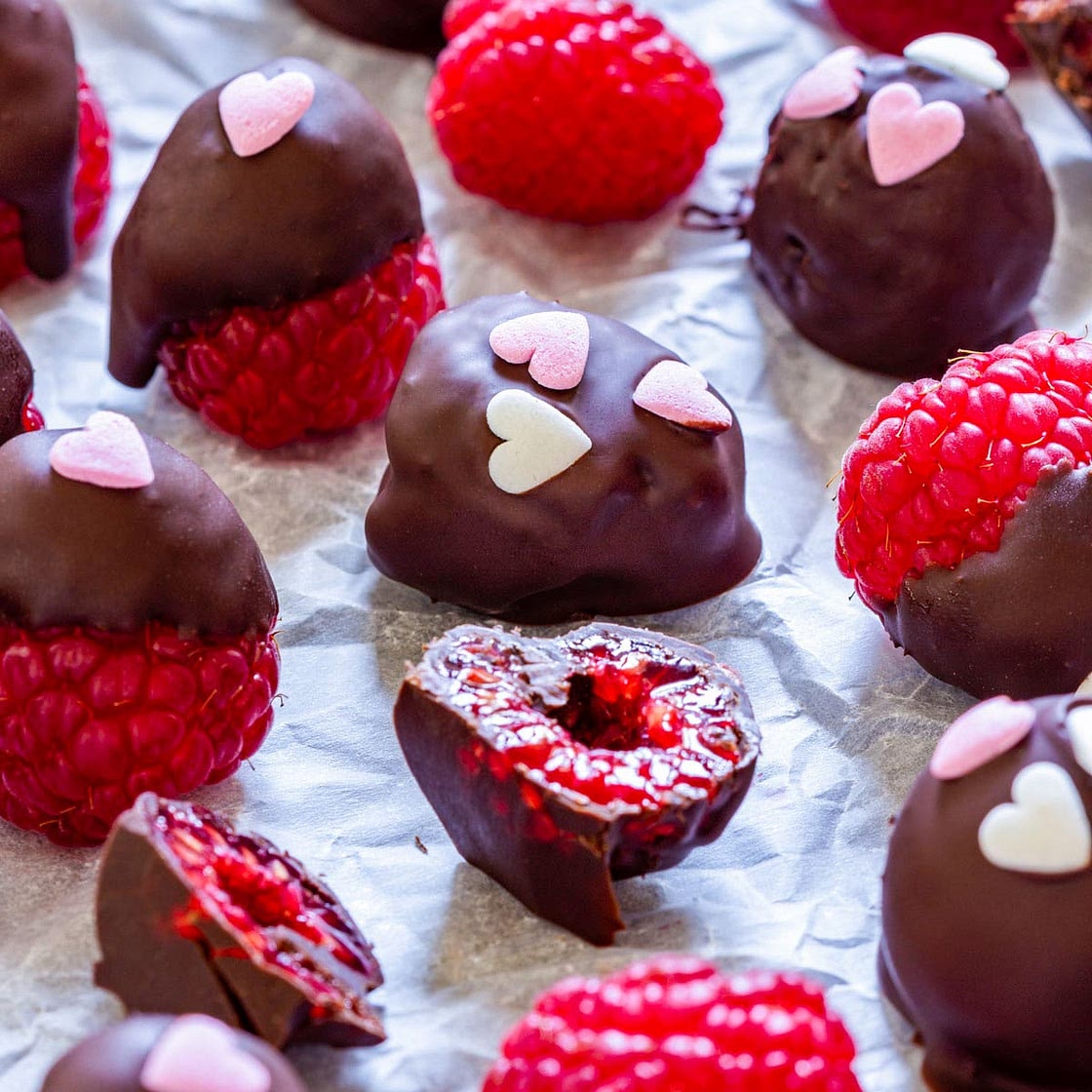 Chocolate Covered Raspberries