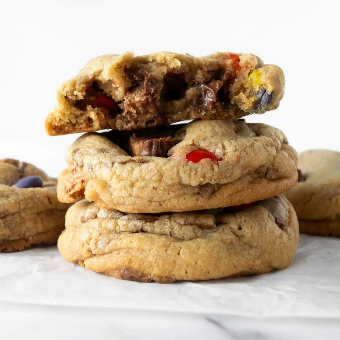 Halloween Candy Cookies