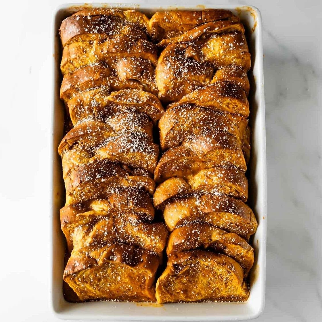 Pumpkin French Toast Casserole