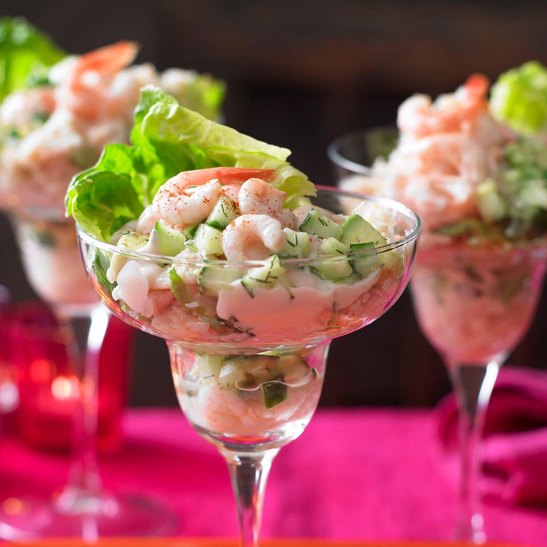 Pretend fish cocktail