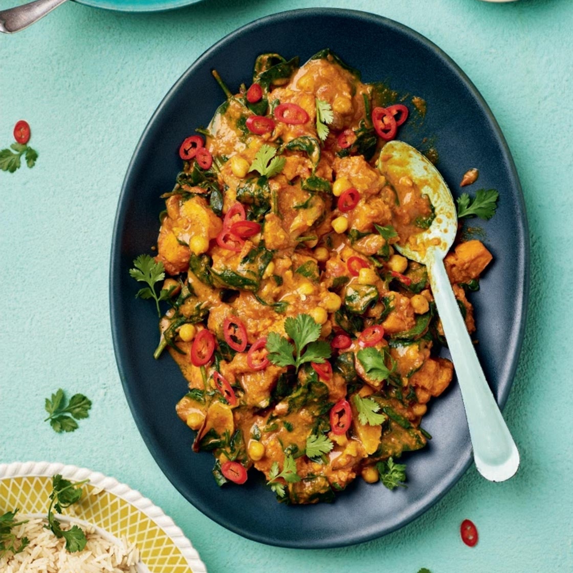 Air Fryer Chickpea Curry