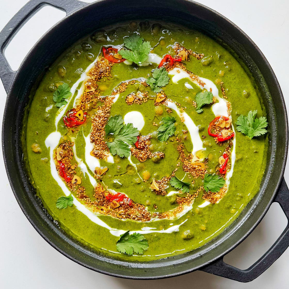 Easy Spinach Dal (Dal Palak)