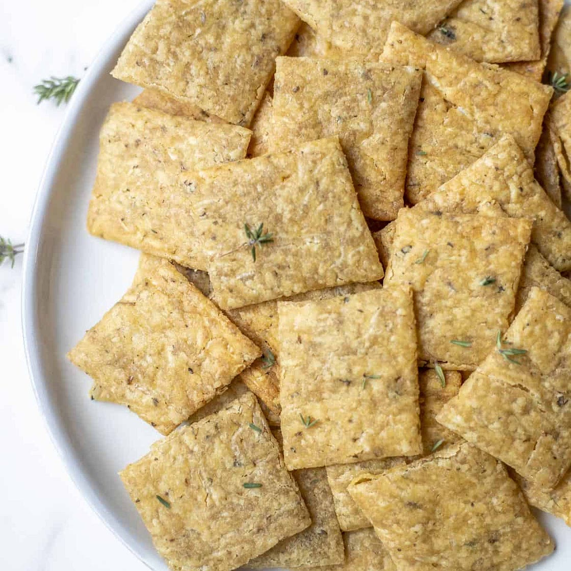 Sourdough Crackers