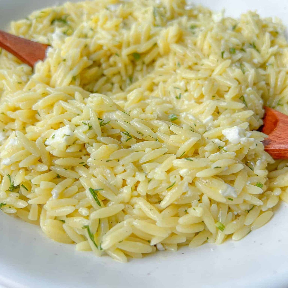 Lemon Feta Orzo