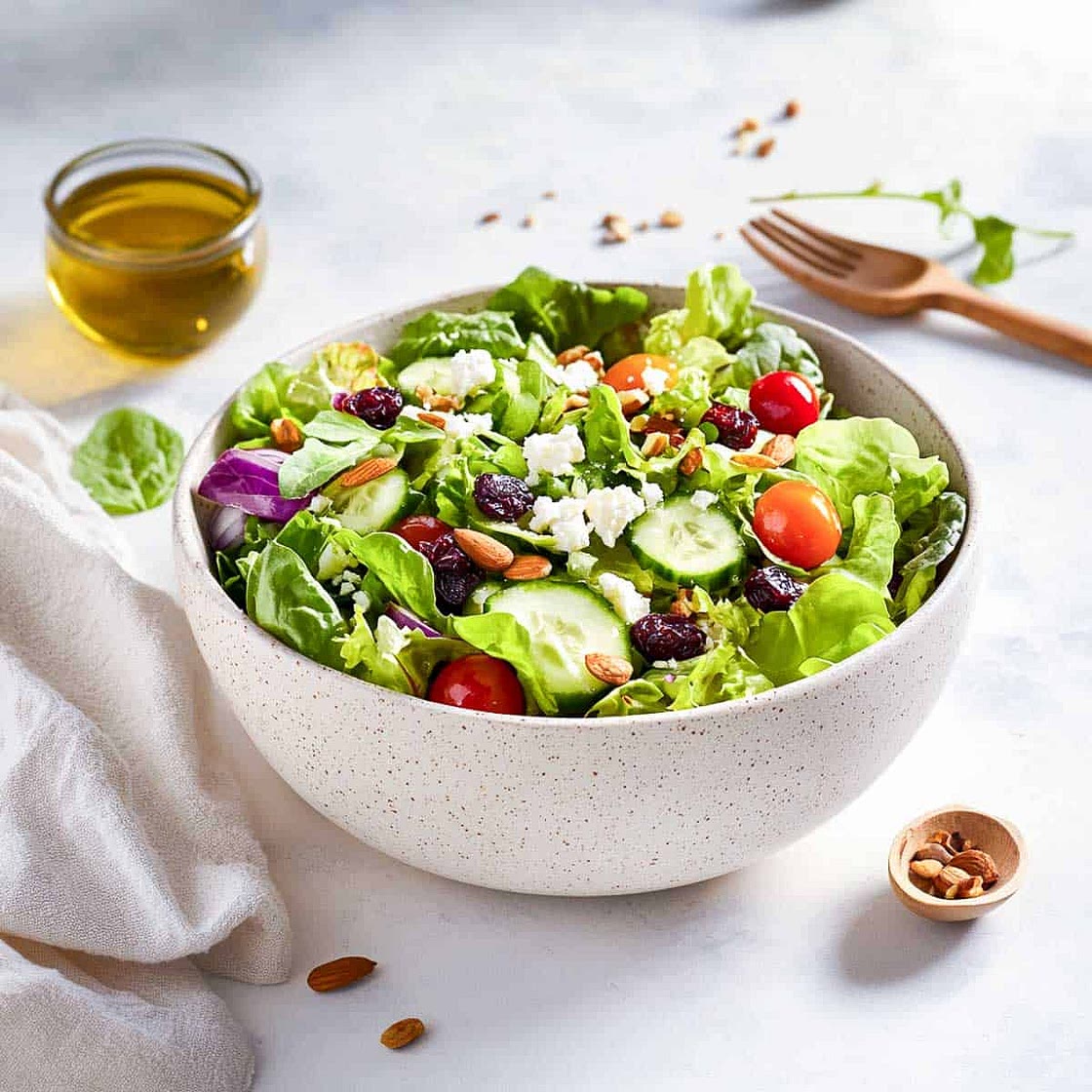 Spring Mix Salad with Balsamic Vinaigrette