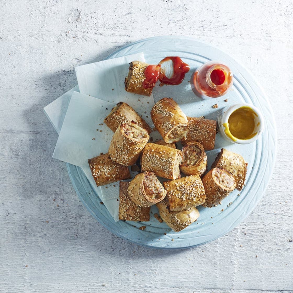 Turkey sausage rolls