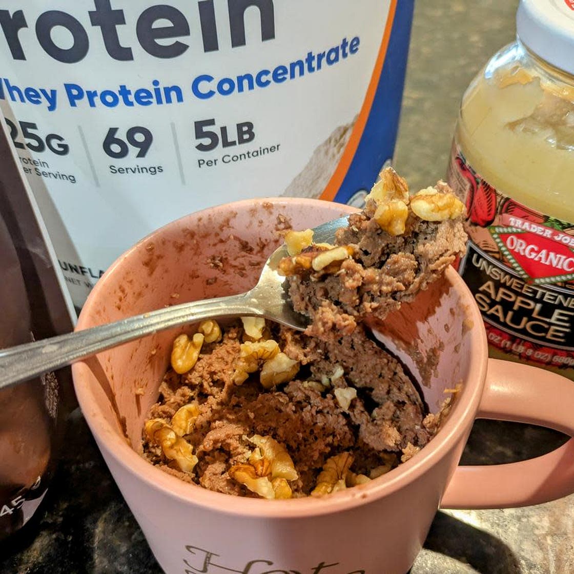 Microwave Protein Mug Cake
