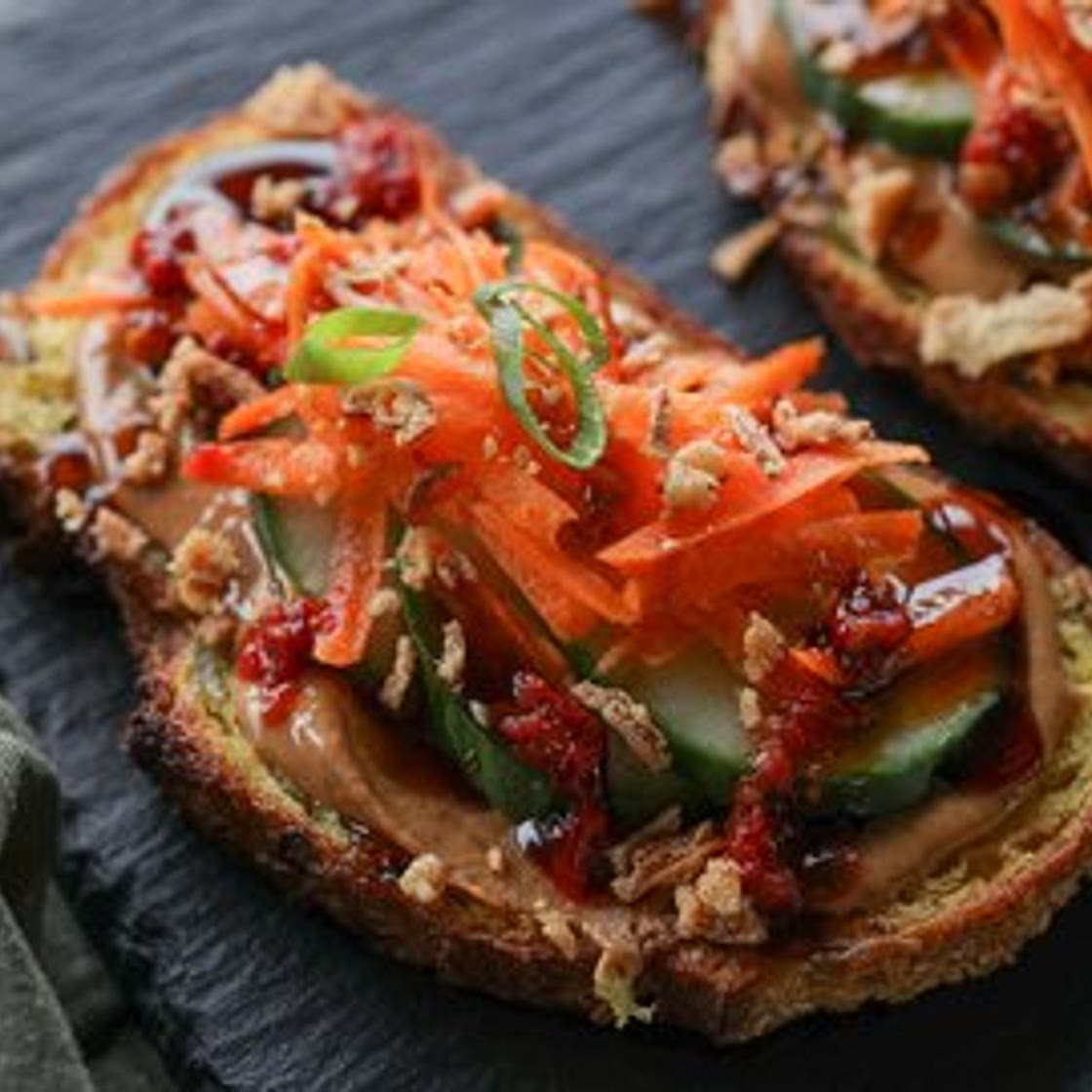 Gado Gado on Toast