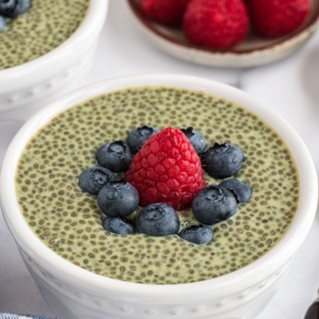 Matcha Green Tea Chia Pudding