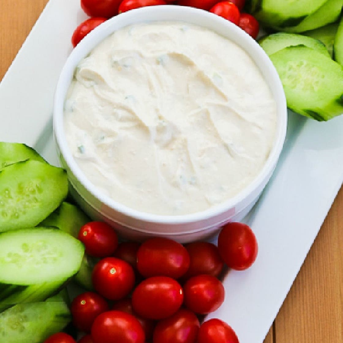 Greek Yogurt Vegetable Dip