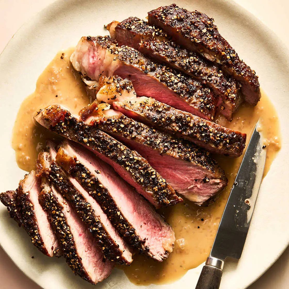 Steak au poivre