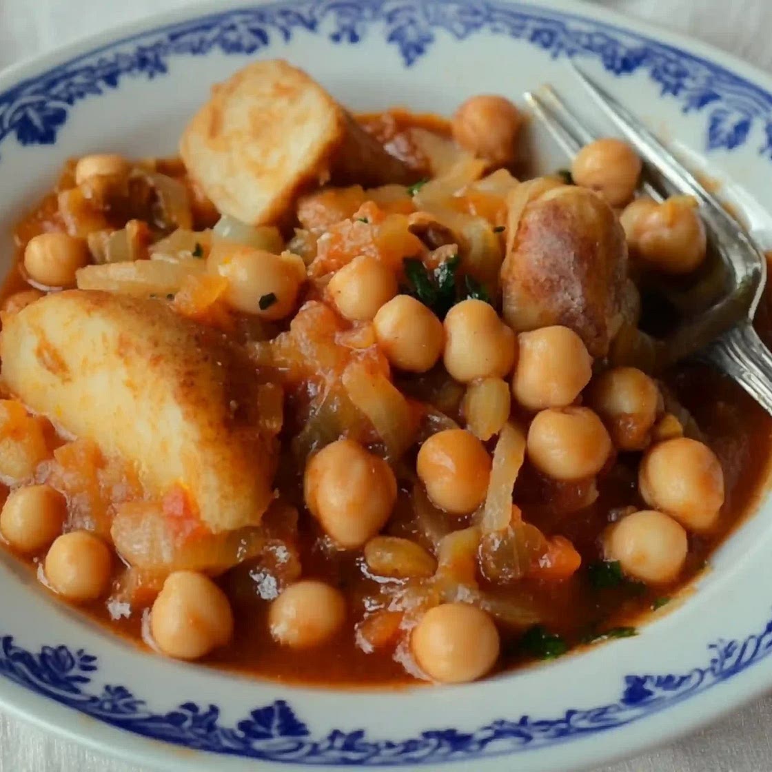 Callos con Garbanzos como los de Antes