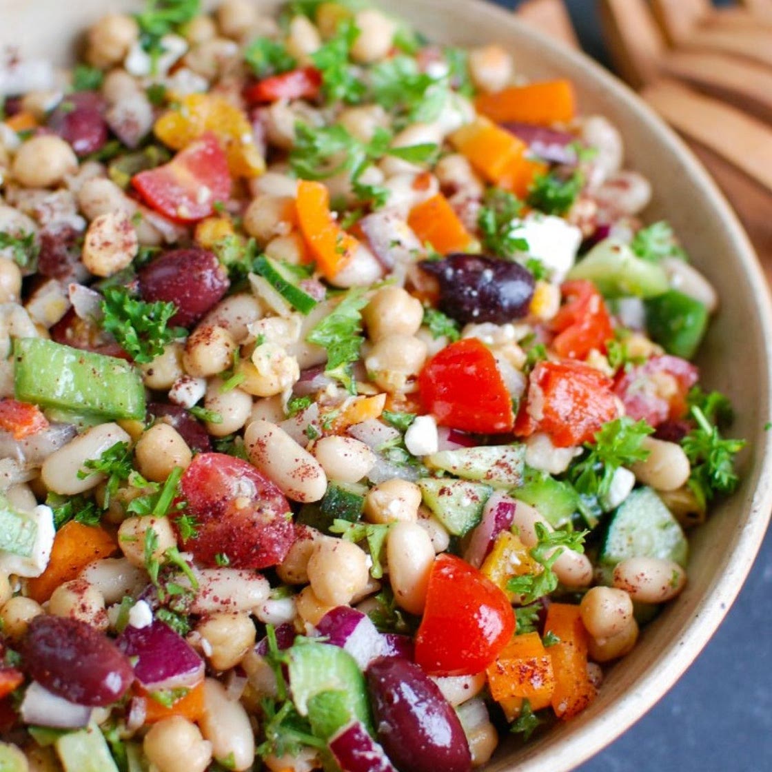 Mediterranean Bean Salad