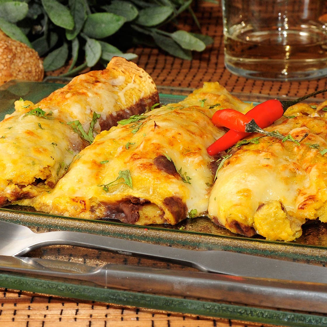 Enchiladas de pavo