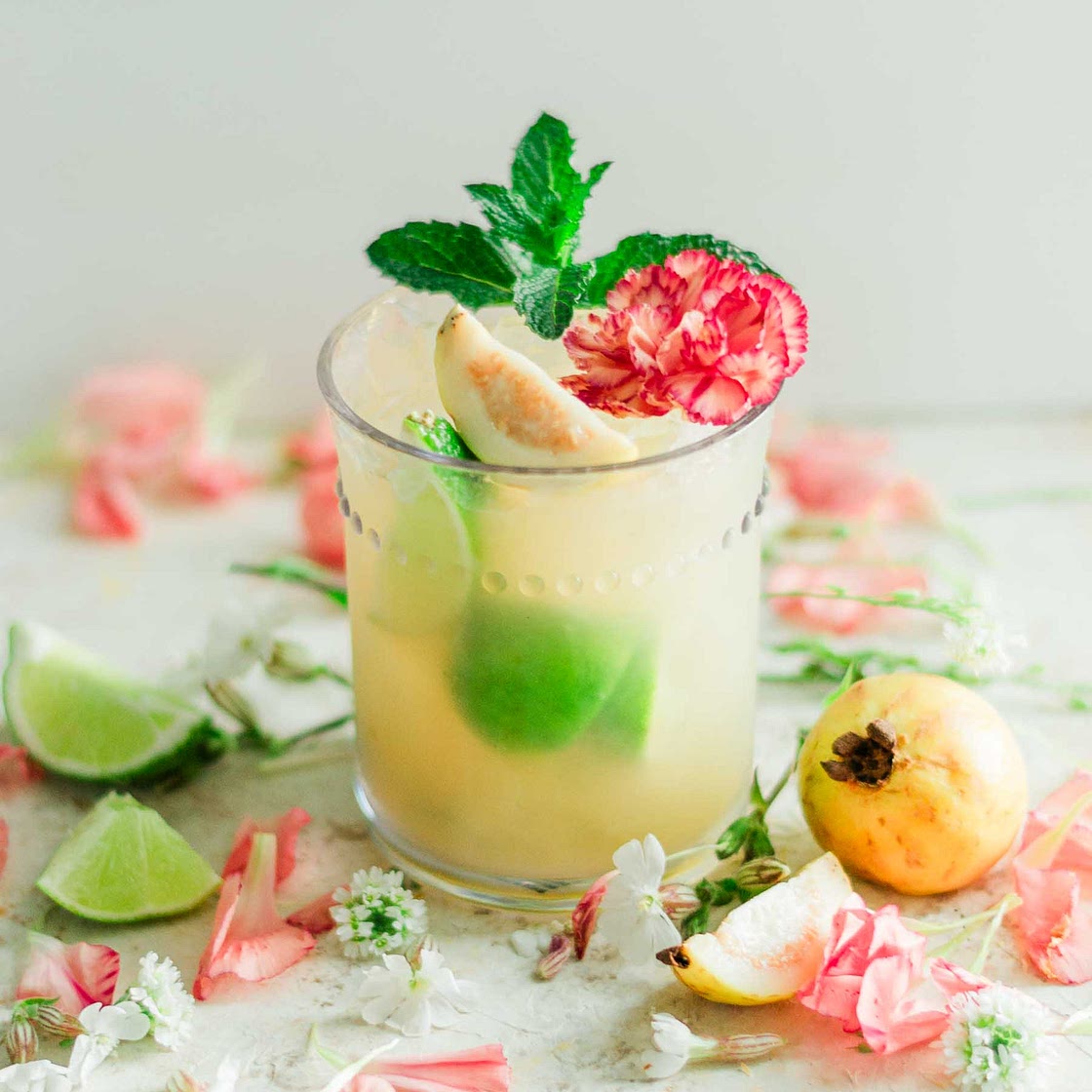 Guava Caipirinha (Brazilian Guava Cocktail Recipe)