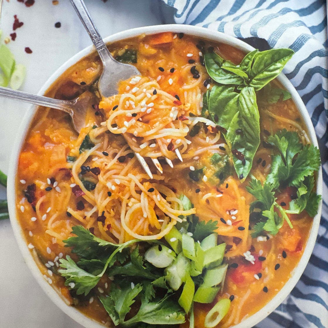 RPL: Red Curry Rice Noodle Soup
