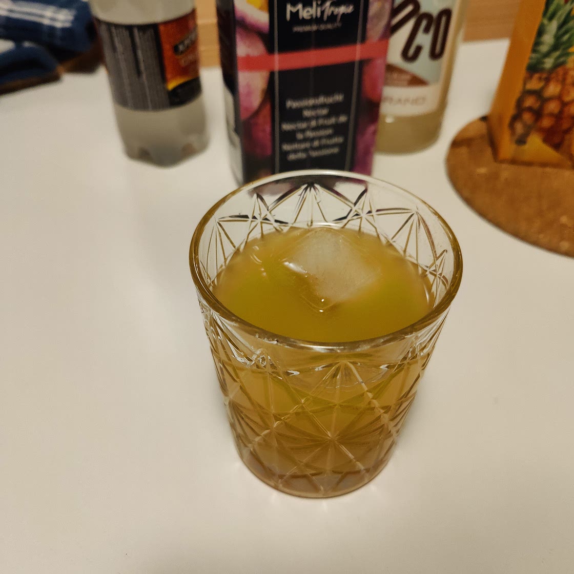 Tropical  Ginger Fizz (Mocktail)