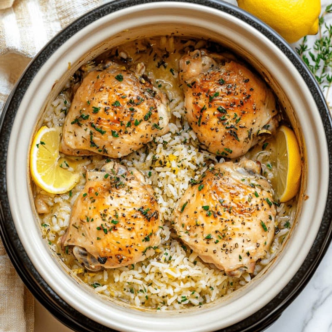 Lemon Herb Chicken and Rice