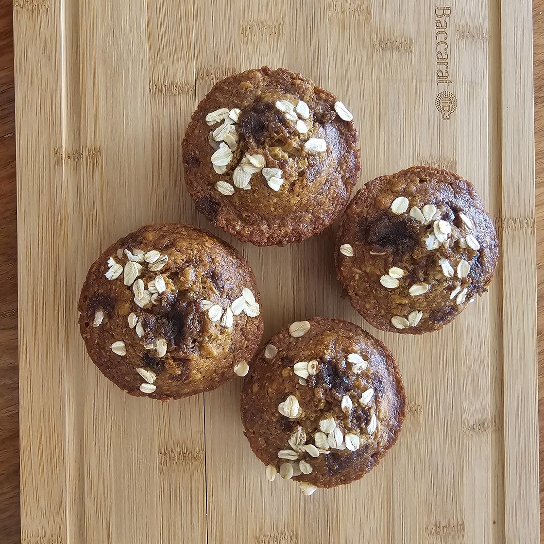 Maple-Sweetened Banana Muffins
