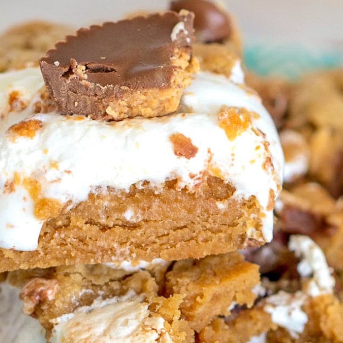 Reese's Fluffernutter Bars