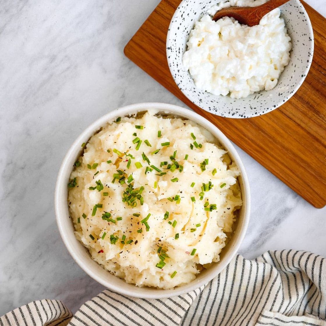 Protein Boosted Mashed Potatoes