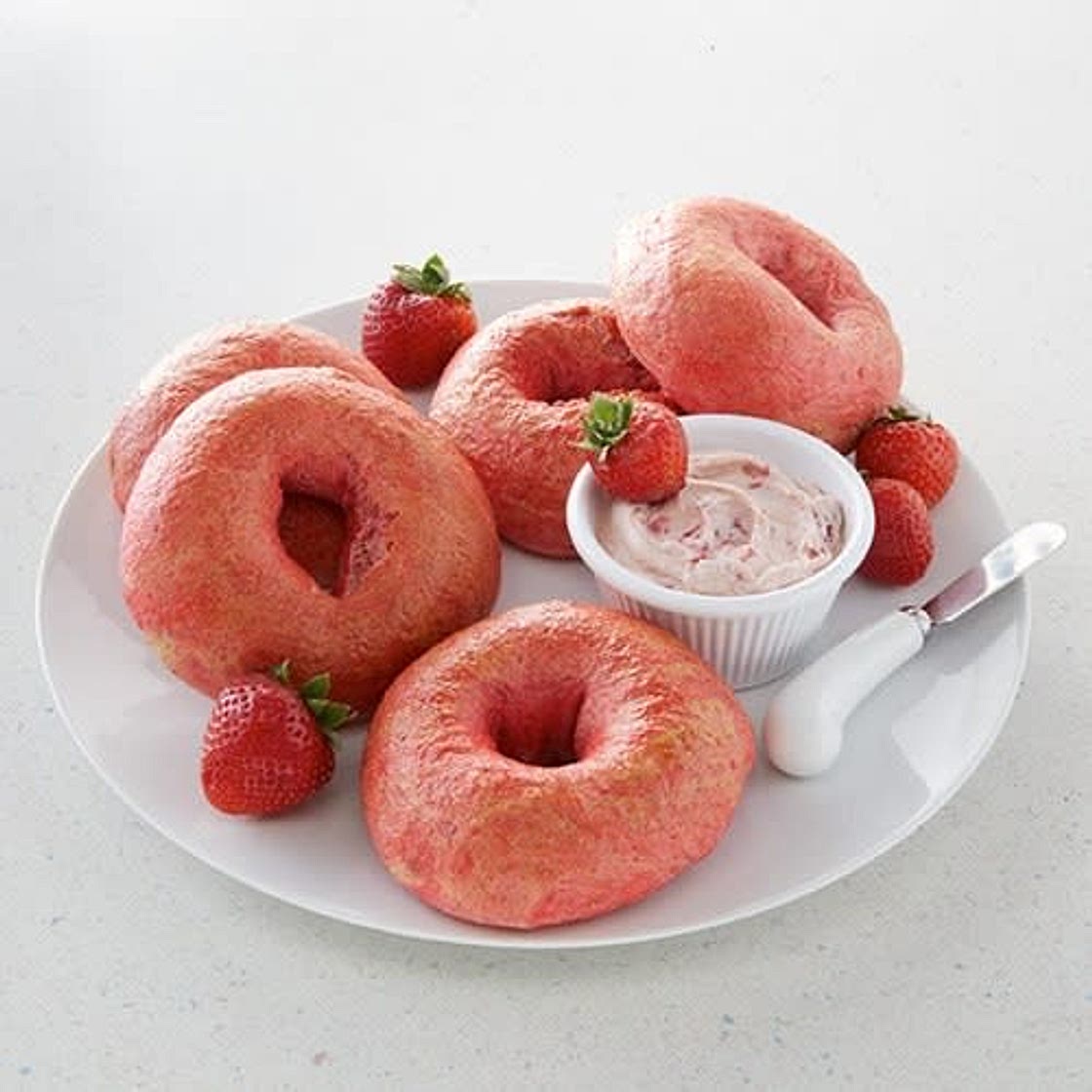 Strawberry Bagels