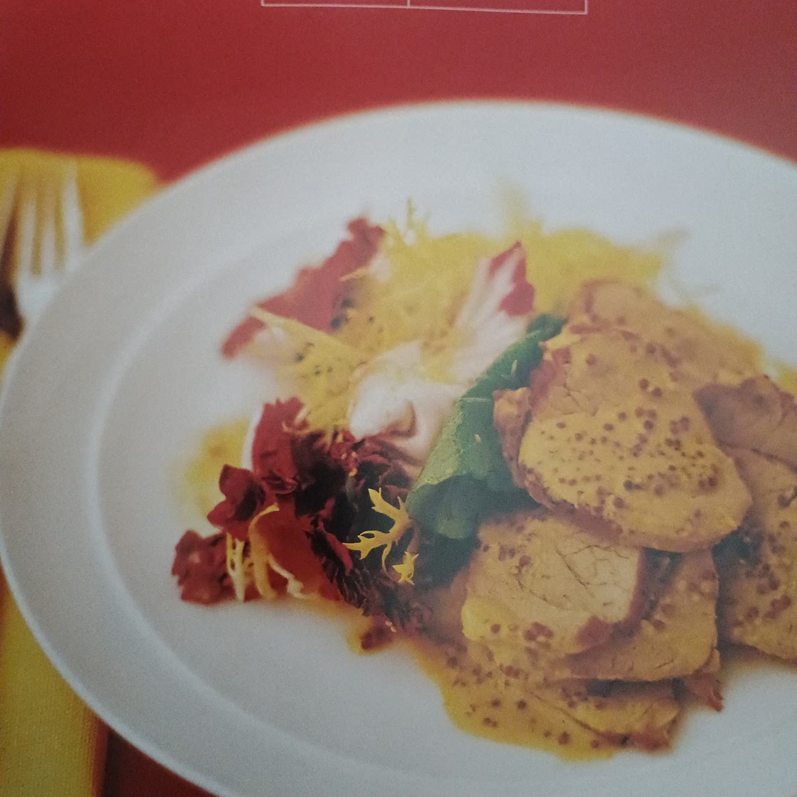 Mixed Green Salad with Critus Dressing