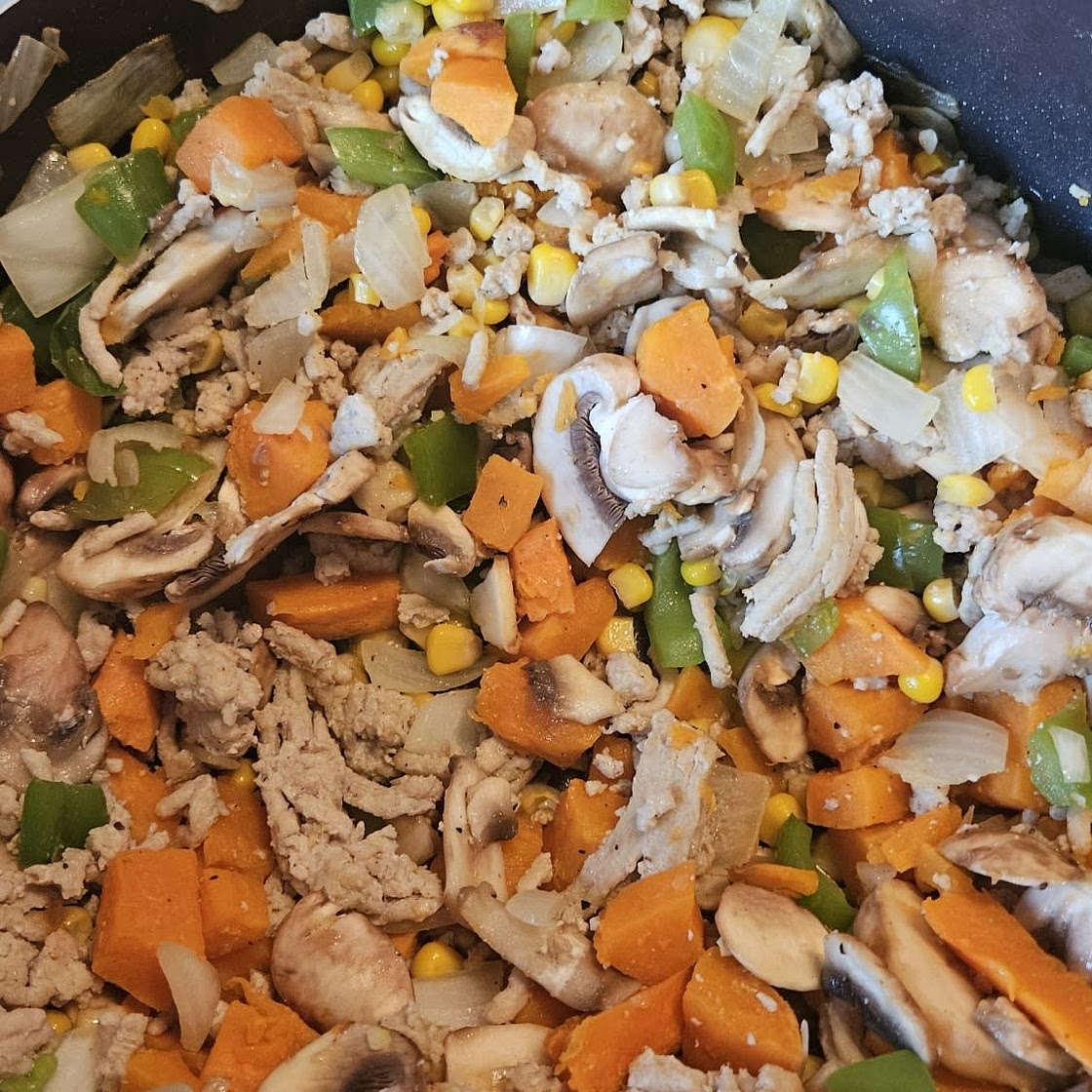 Healthy Ground Chicken Meal Prep Bowl Recipe