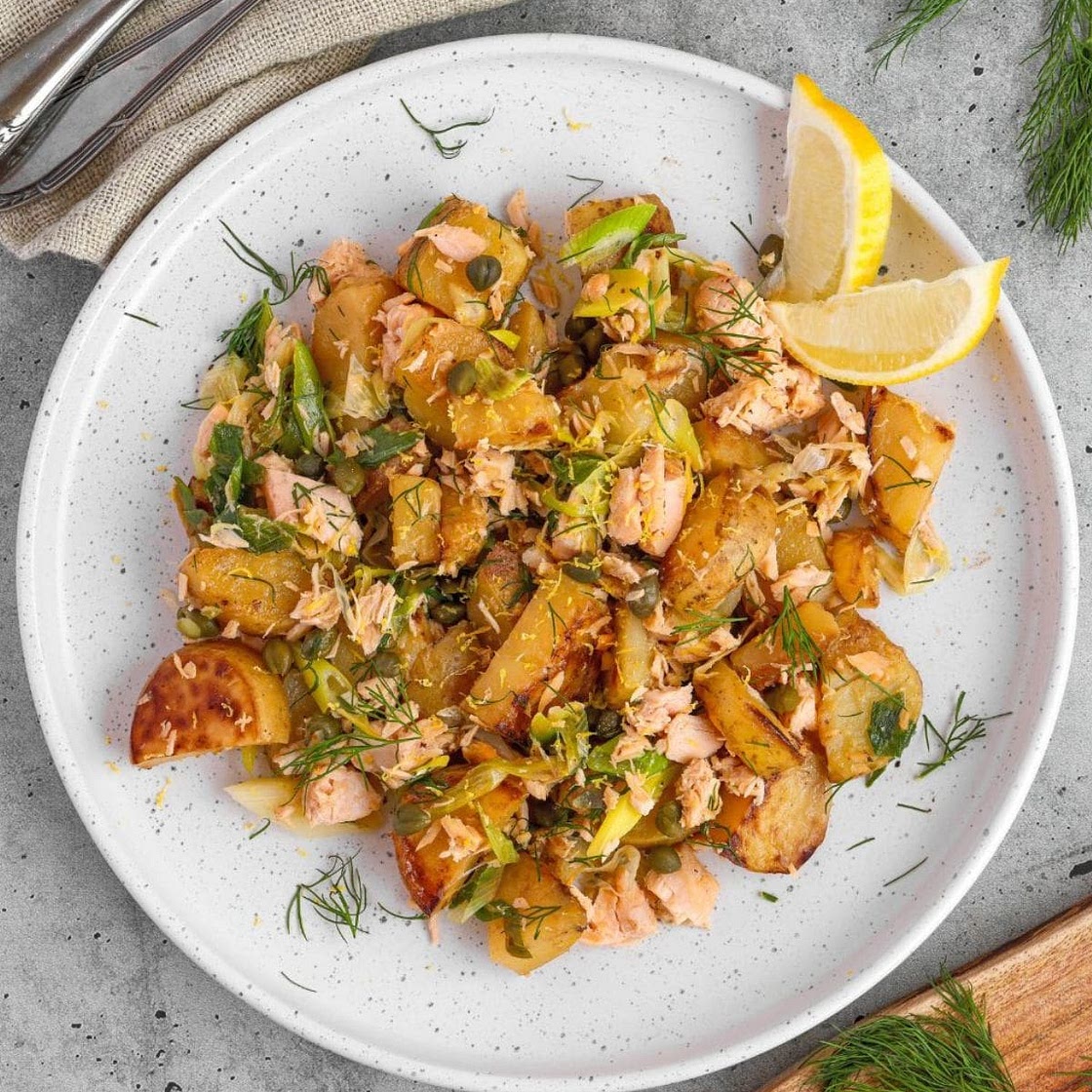 Potato and Salmon Hash