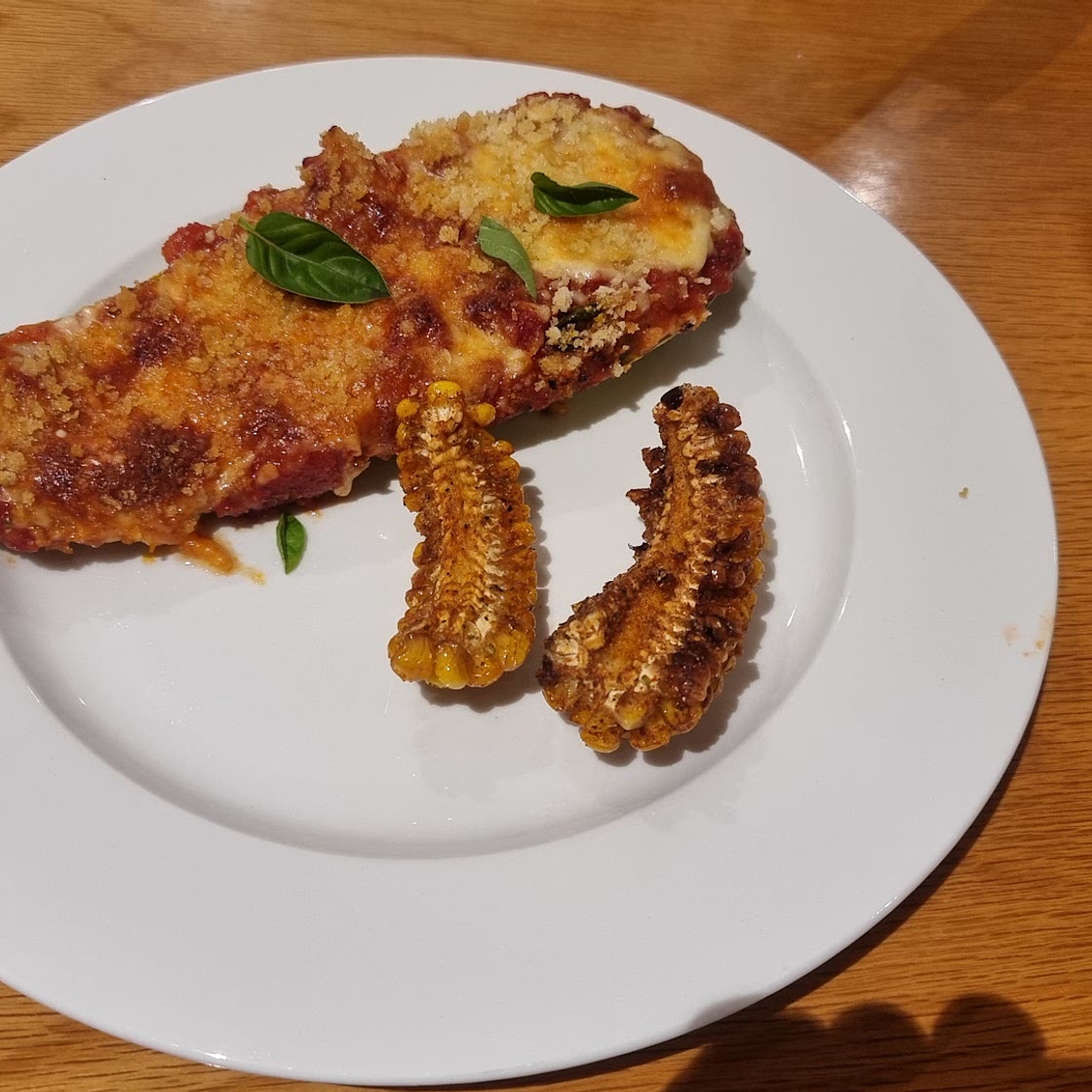 Eggplant Parmigiana Boats