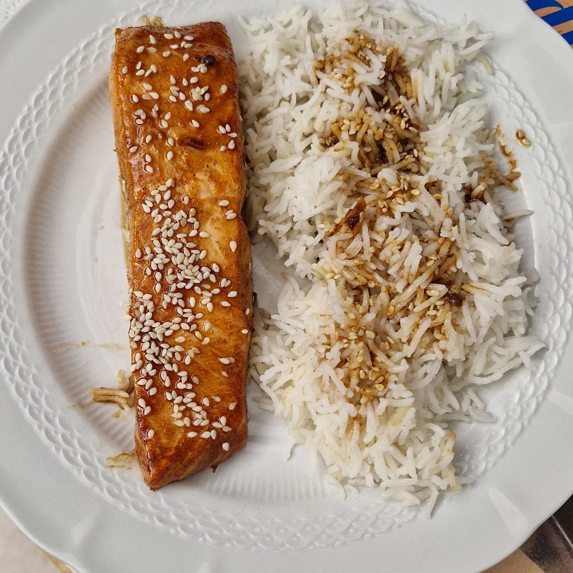 Salmone alla salsa di soia