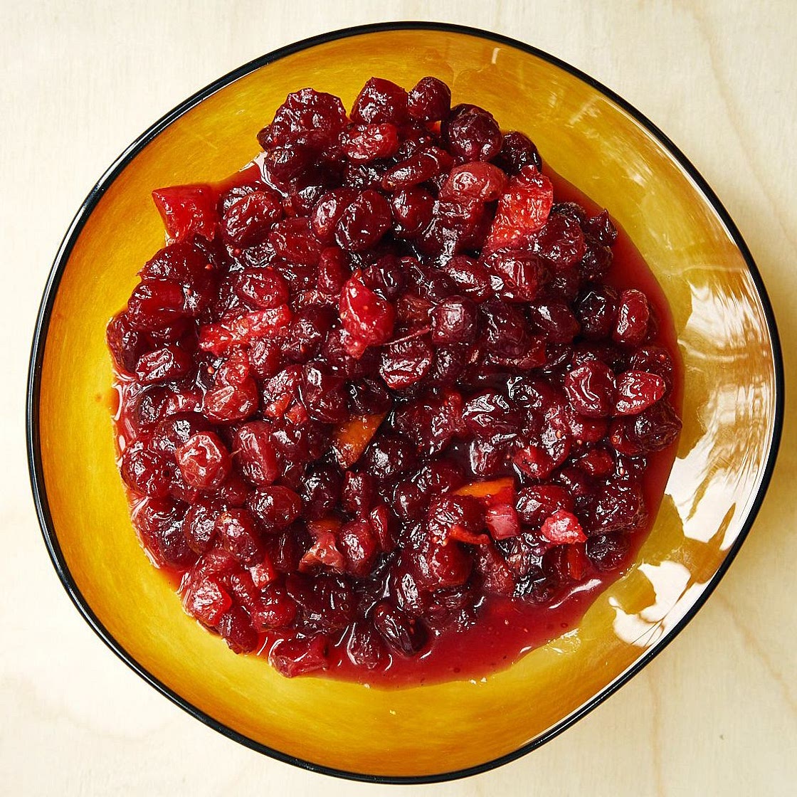 Cranberry Sauce With Orange and Cinnamon