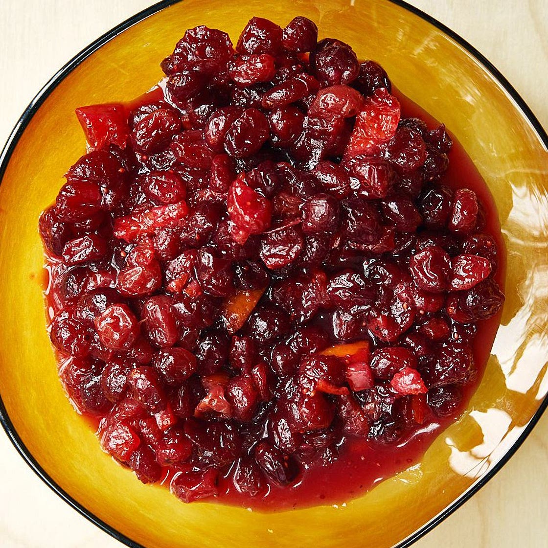 Cranberry Sauce With Orange and Cinnamon