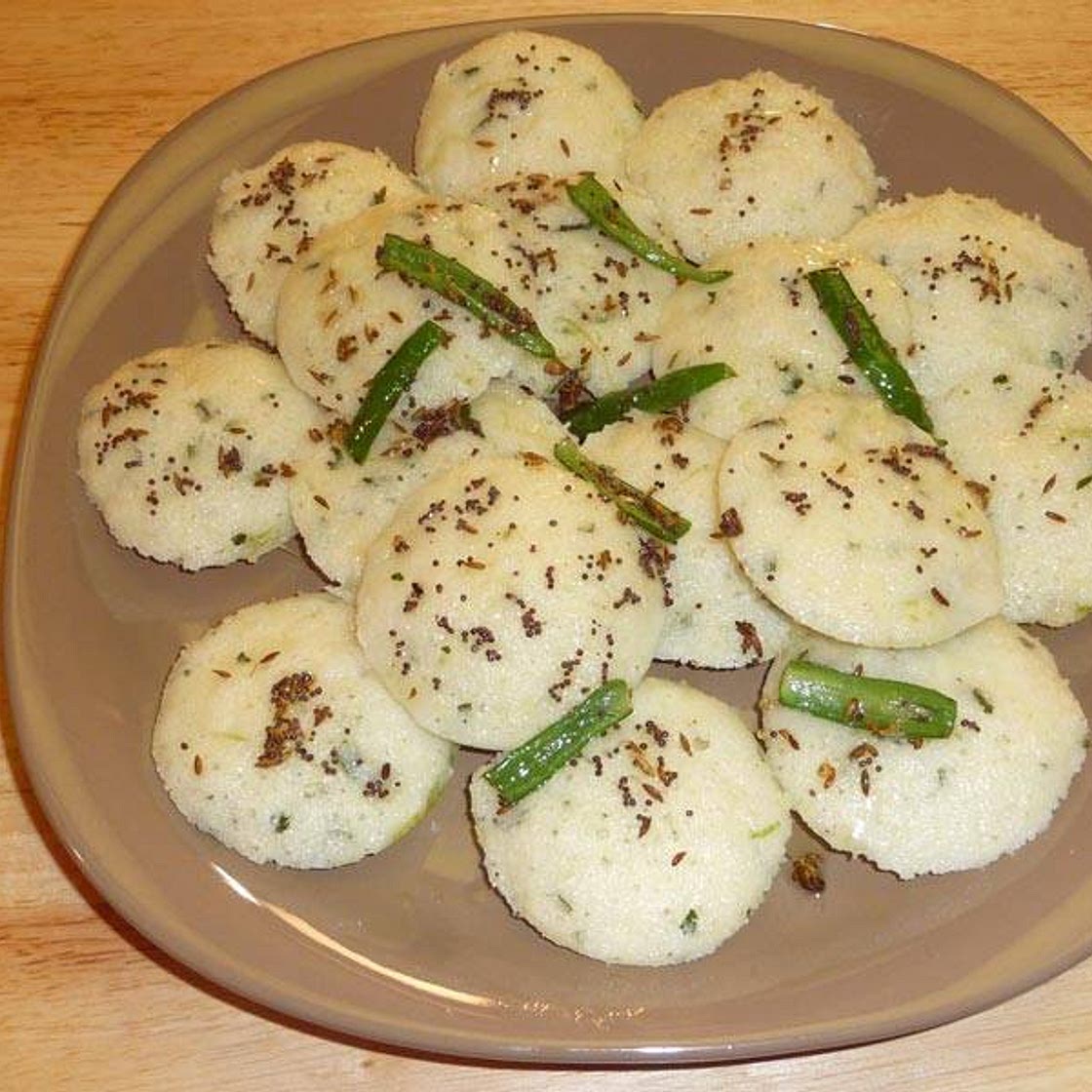 Rava Idli, Steam Dumplings
