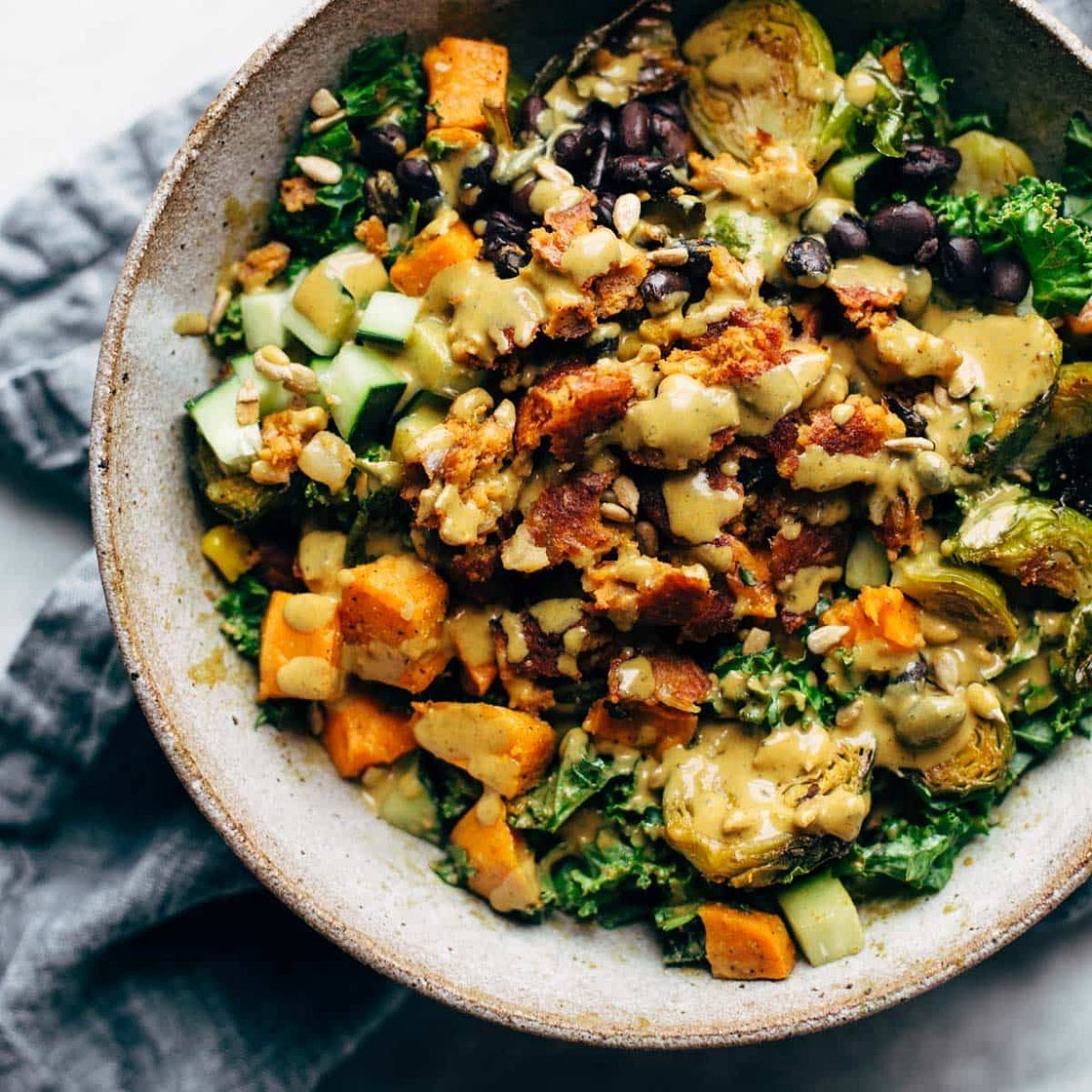 Kitchen Sink Sunflower Salad