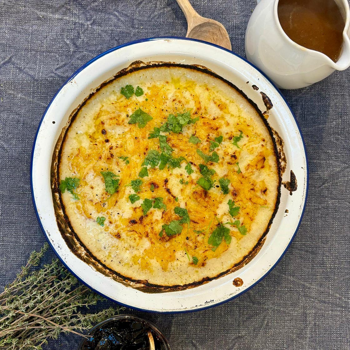 Air Fryer Cauliflower Cheese