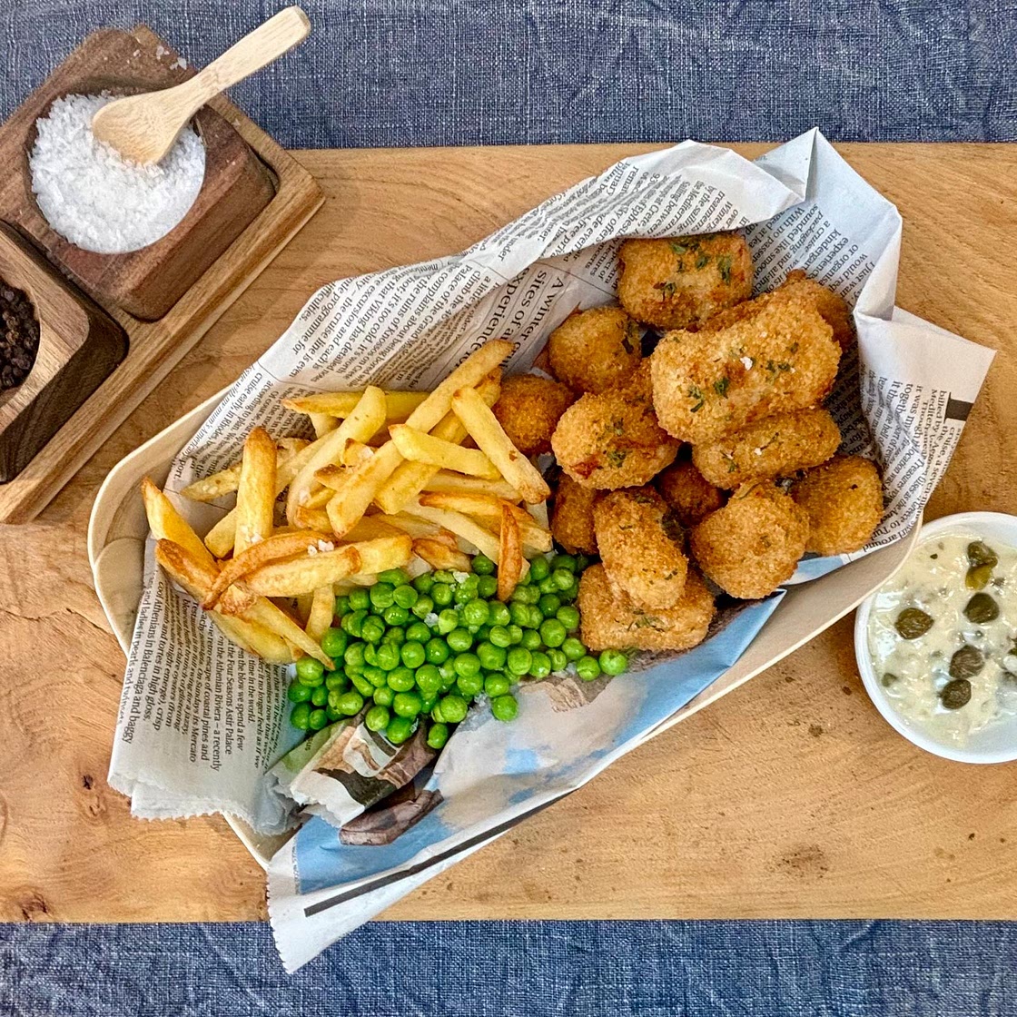 Air Fryer Breaded Scampi