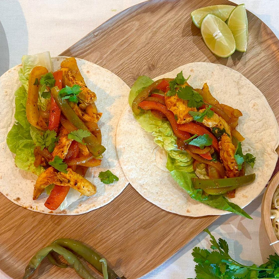 Air Fryer Chicken Fajitas