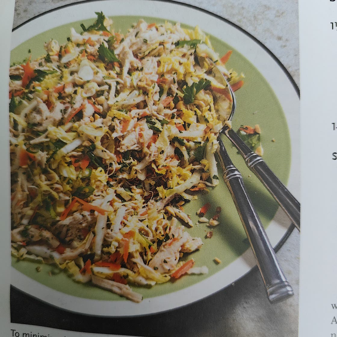 p114 Warm Cabbage Salad with Chicken