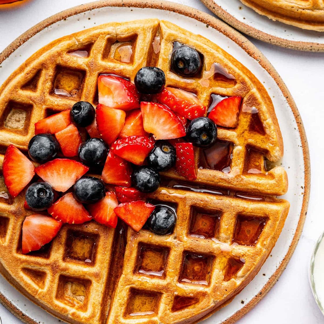 Easy High Protein Waffles