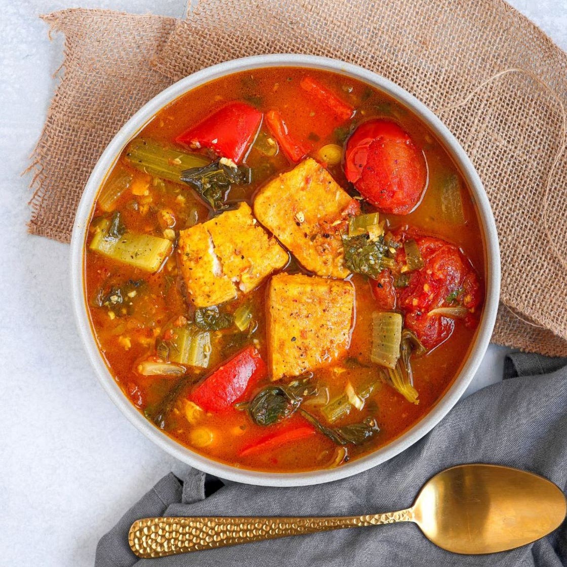 Spiced Mediterranean Fish Soup