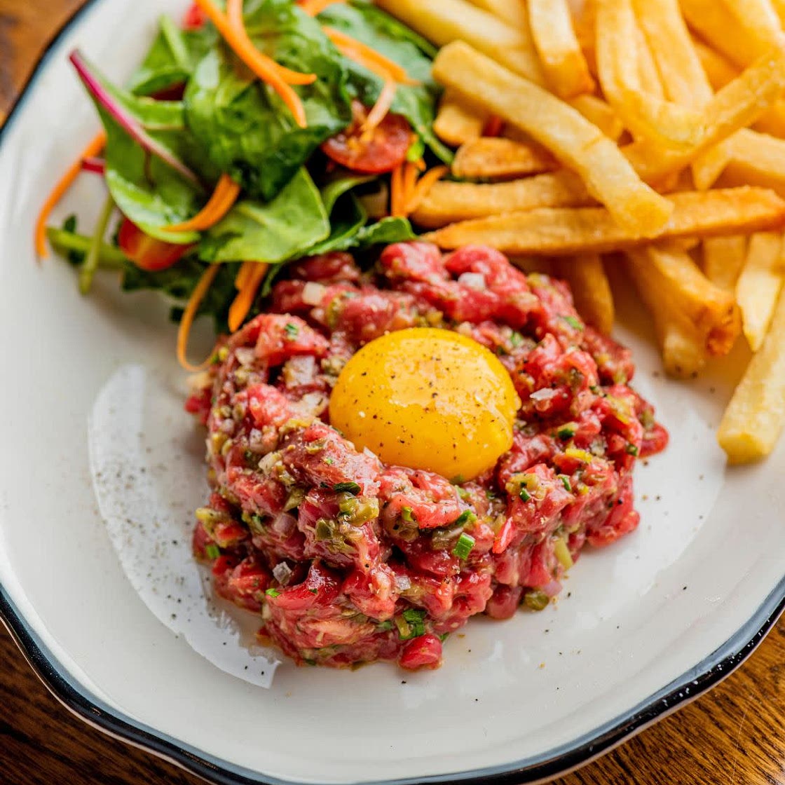 Classic French Bistro Beef Tartare