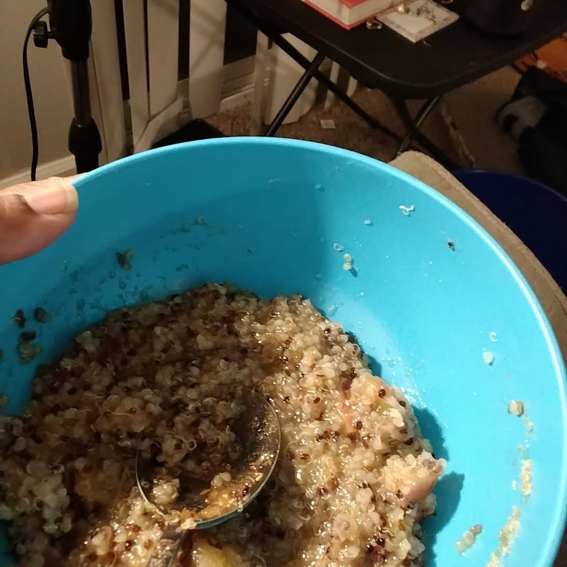 Cinnamon Apple Breakfast Quinoa