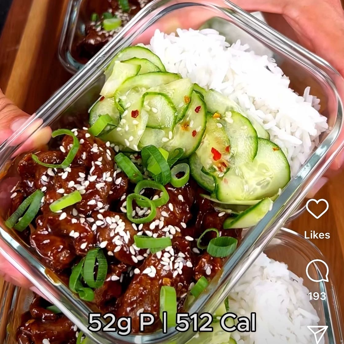 Korean Beef Bowl Meal Prep