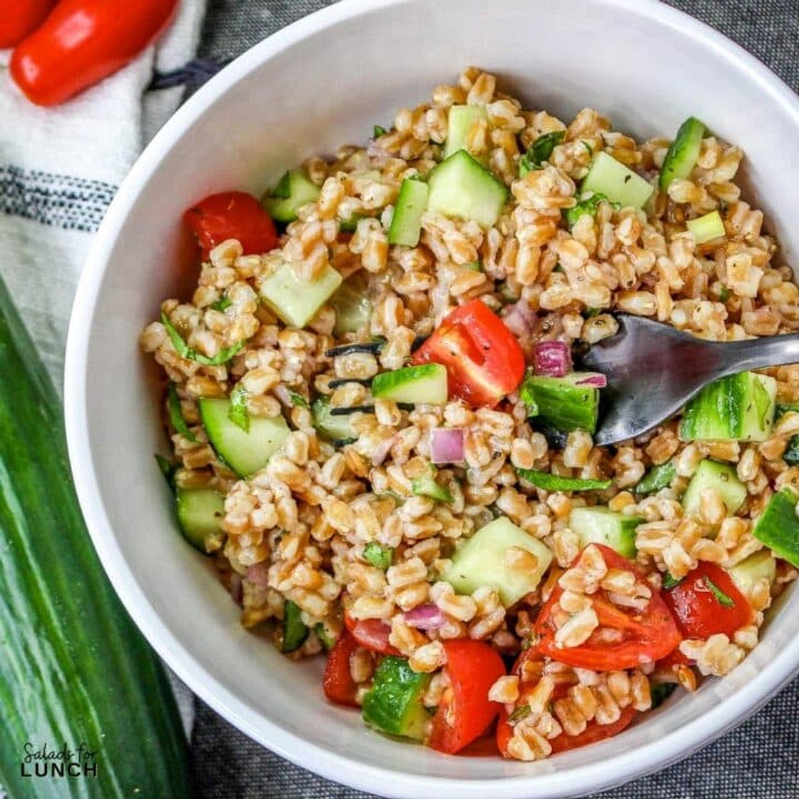 Easy Farro Summer Salad Recipe