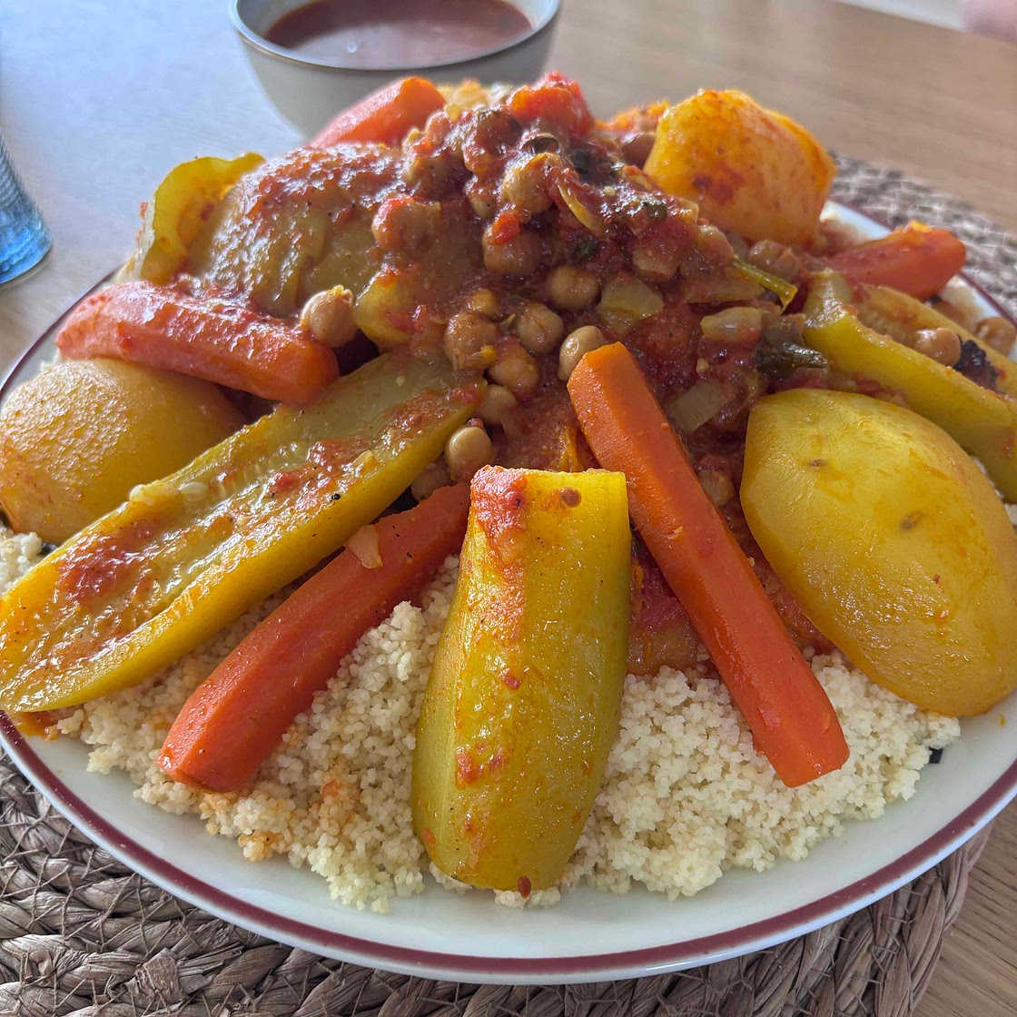 Couscous marocain aux 7 légumes