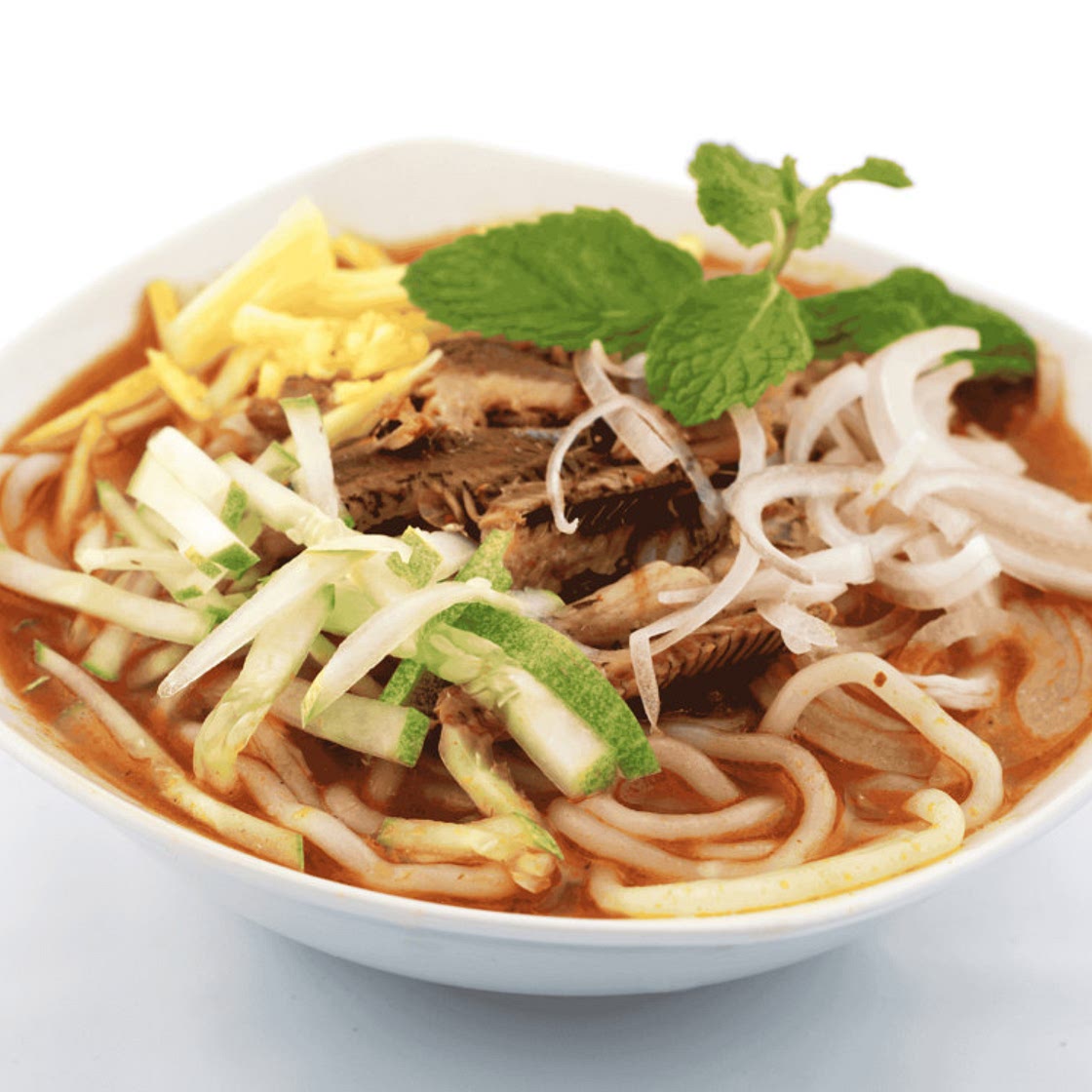 Malaysian Spicy Noodle Soup