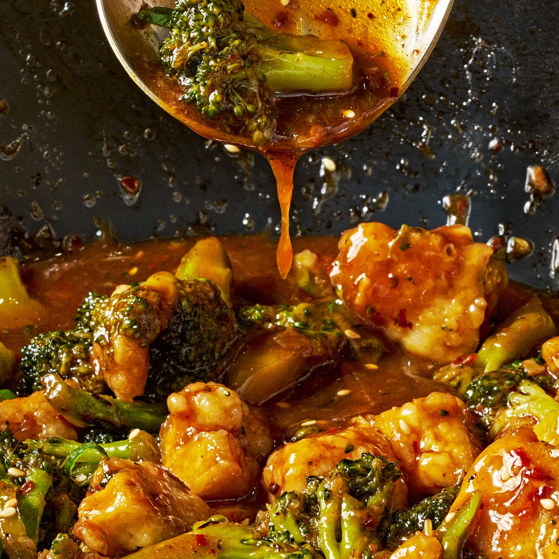 Sesame Tofu & Broccoli