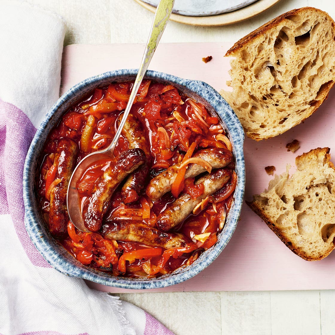 Air Fryer Sausage Bake